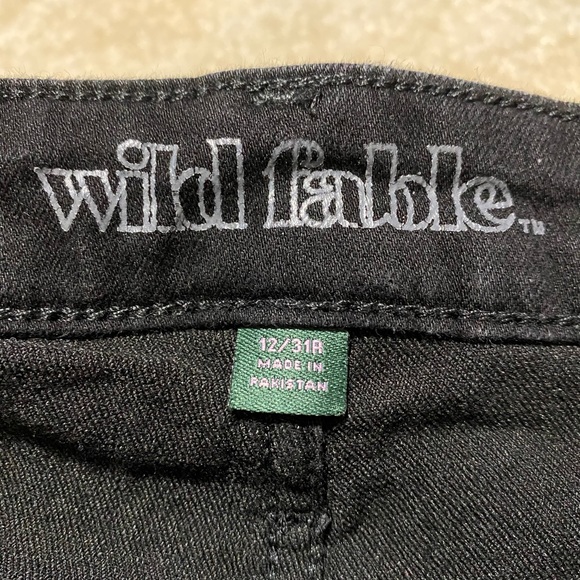 Wild Fable high rise black short shorts 12/31 - Picture 5 of 11